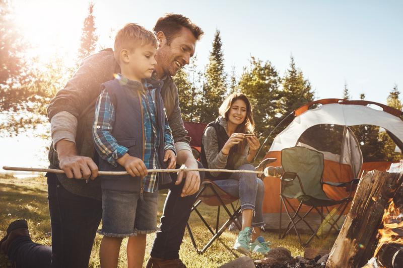 Family camping