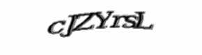Security check image, please type the characters shown